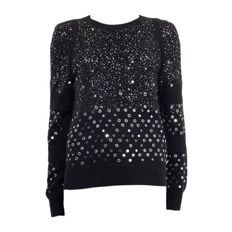 chanel sweater black